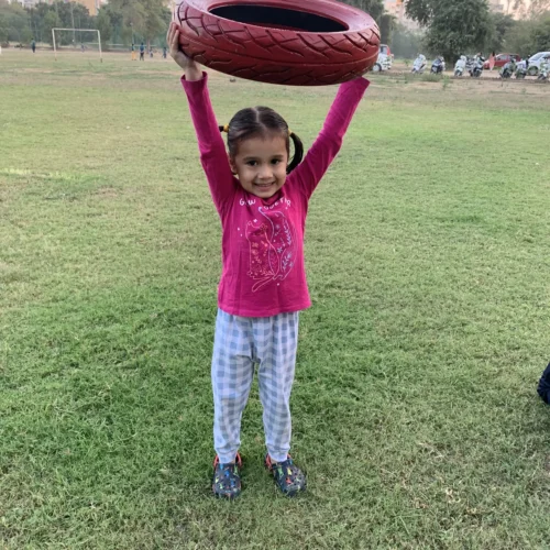 Vamos Fit Kids children at an outdoor fitness session