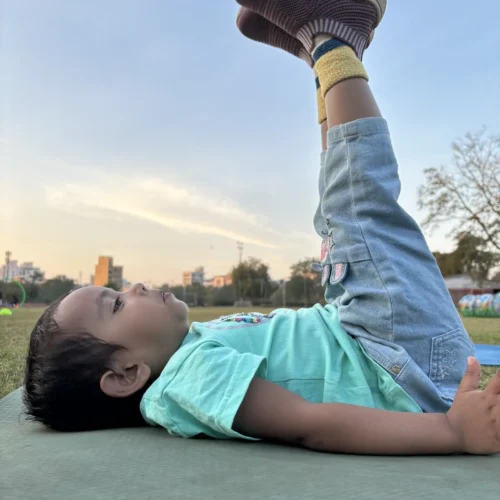 Vamos Fit Kids children at an outdoor fitness session